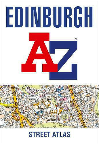 Edinburgh A-Z, atlas stradal