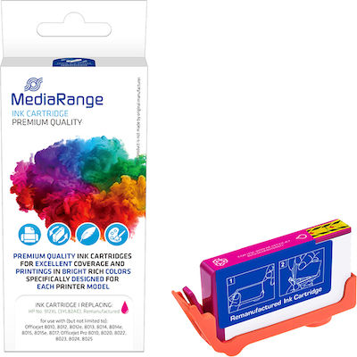 MediaRange Συμβατό Μελάνι Εκτυπωτή InkJet HP 912XL 3YL82AE Ματζέντα