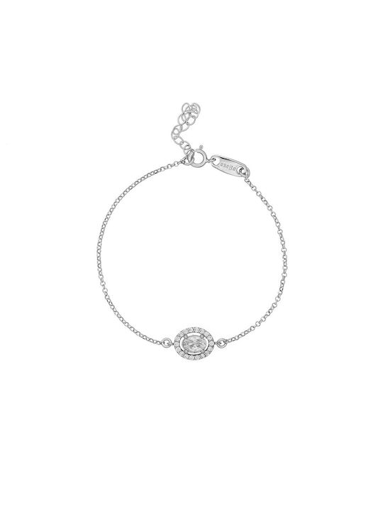 Excite-Fashion Bracelet Rosette made of Silver with Zircon