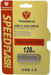 Technovo 128GB USB 3.0 Stick Argint