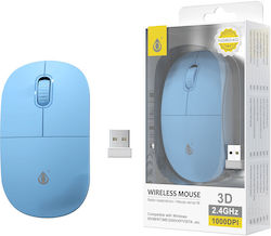 Moveteck NG6040 Wireless Mouse Blue