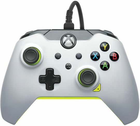 PDP 049-012-WY Ενσύρματο Gamepad για PC / Xbox Series / Xbox One Electric White