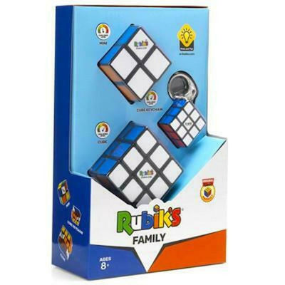 Spin Master Rubik’s Cube: Rubiks Family Pack (3 pcs) (6064015)