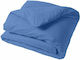 White Fabric Bettbezug Baumwolle Einzelbett 160x250 Essential Ciell