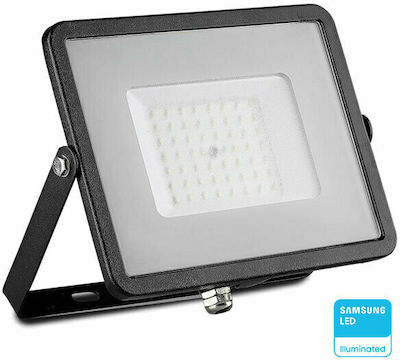 V-TAC Rezistent la apă Proiector LED 50W Alb Cald 3000K IP65