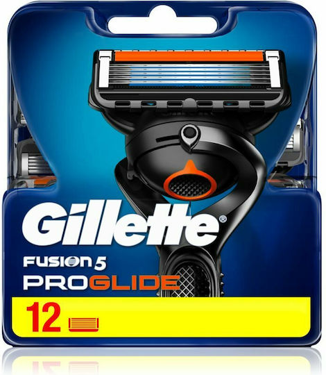 Gillette Fusion5 Proglide mit & Gleitstreifen 12Stück