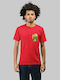 Tropical vibes t-shirt - RED