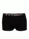 MEI Herren Boxershorts Schwarz 1Packung