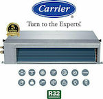 Carrier 42QSS012D8S-1 / 38QUS012D8S-1 Επαγγελματικό Κλιματιστικό Inverter Καναλάτο 11942 BTU