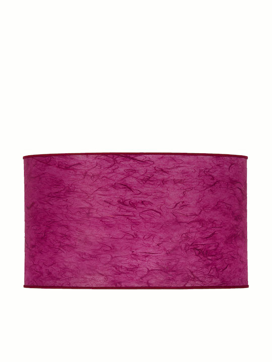 Starlight ΚΑ-ΚΥ-3018-ΕΠ Rund Lampenschirm Lila mit Durchmesser 30cm Flieder
