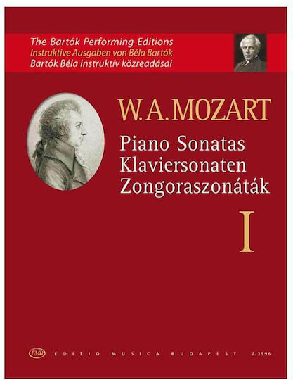 Editio Musica Budapest Mozart - Sonates N.1 pentru Pian