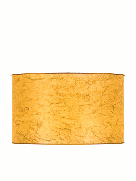 Starlight ΚΑ-ΚΥ-4022-EΠ Round Lamp Shade Yellow with Diameter 40cm