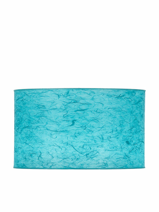 Starlight ΚΑ-ΚΥ-4523-EΠ Round Lamp Shade Blue with Diameter 45cm Ciel