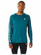 Katakana Athletic T-shirt Petrol Blue
