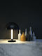 Maytoni Ray Metall Tischlampe LED mit Schwarz Schirm und Basis
