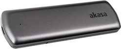Akasa M.2 PCI Express / SATA III NVME με σύνδεση USB 3.2 Type-C