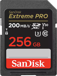 Sandisk Extreme Pro SDXC 256GB Clasa 10 U3 V30 UHS-I