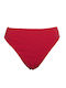 Pretty Me Bikini Slip High Waist Red