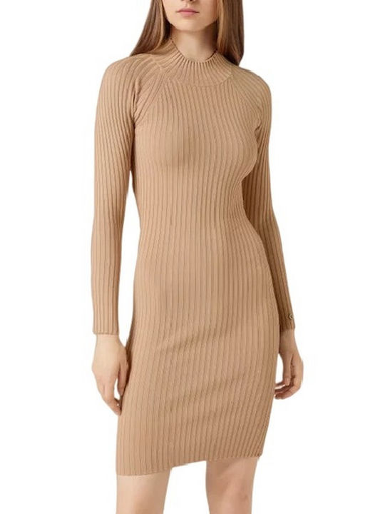 Guess Knitted Dress All Day Beige