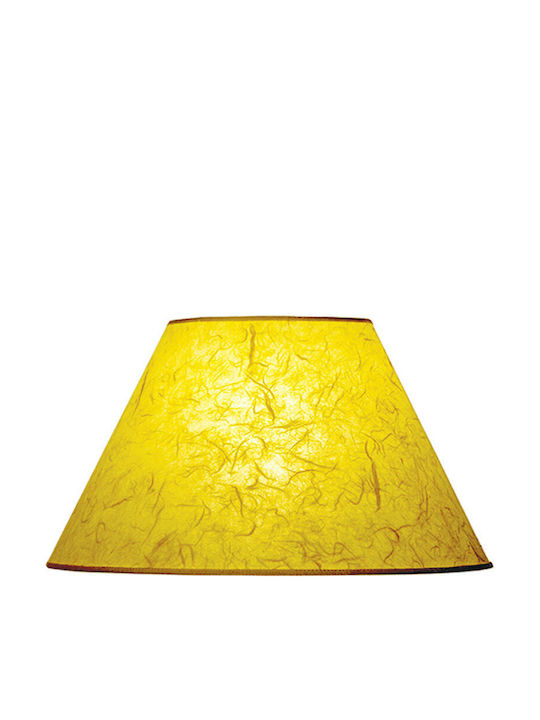 Starlight ΚΑ-ΙΣ-Κ1-45-ΚΡ Conical Lamp Shade Yellow with Diameter 45cm