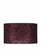 Starlight ΚΑ-ΚΥ-3520-ΚΡ Rund Lampenschirm Lila mit Durchmesser 35cm Aubergine