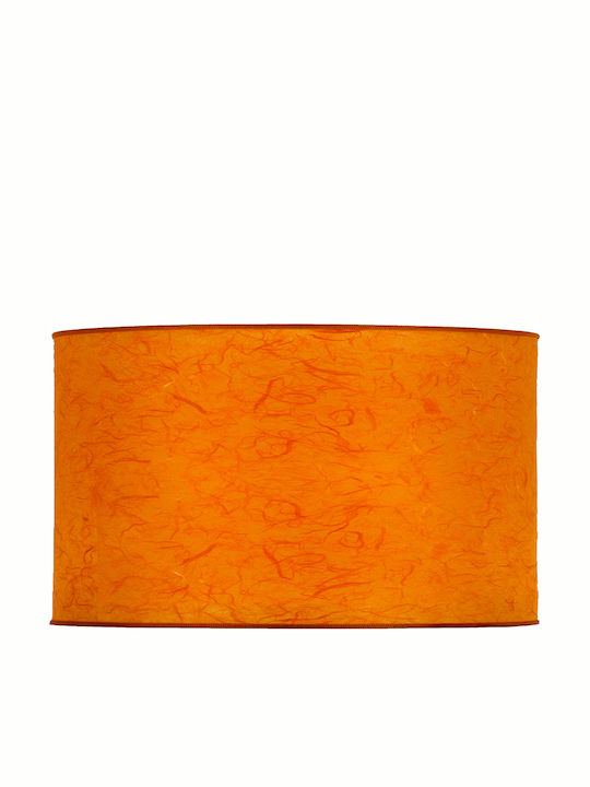 Starlight ΚΑ-ΚΥ-4022-ΚΡ Round Lamp Shade Orange with Diameter 40cm Apricot