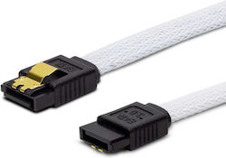 Savio 7-Pin SATA III - 7-Pin SATA III Kabel 0.3cm Weiß (GAK-01)
