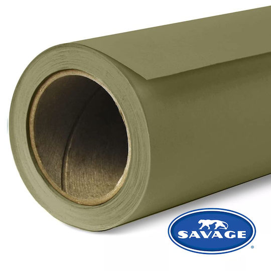 Savage 34-1253 Φωτογραφικό Φόντο Χάρτινο 135x1100εκ. Olive Green