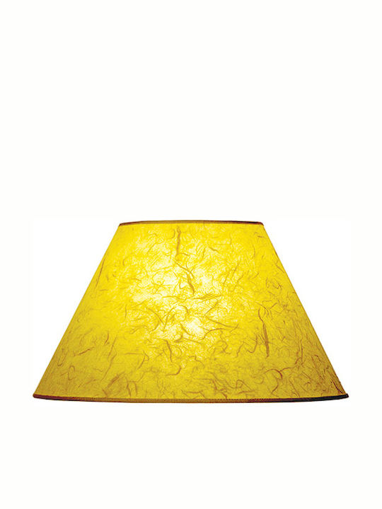 Starlight ΚΑ-ΙΣ-Κ1-25-ΕΠ Conical Lamp Shade Yellow with Diameter 25cm