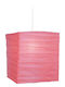 Starlight Platz Lampenschirm Rosa mit Breite 25cm
