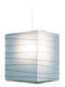 Starlight Square Lamp Shade White with Width 25cm