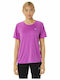 ASICS Katakana Damen Sportlich T-shirt Lila