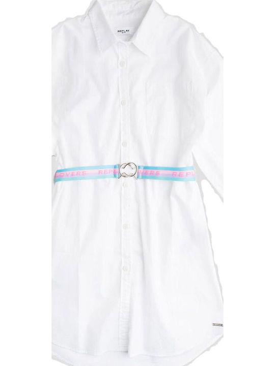 Rochie pentru Copii Mânecă lungă Alb