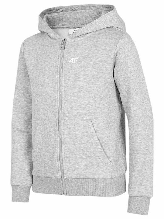 4F Athletic Kids Sweatshirt Cardigan Cotton wit...