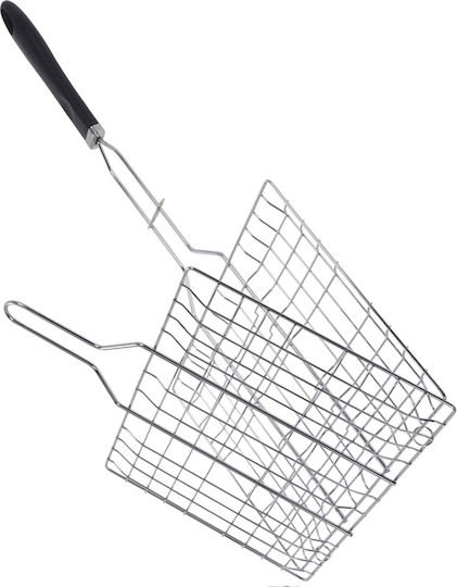 Doppelt Metallischer Grillrost für Burger 60cmx36cmcm