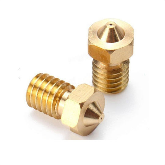 Дюза 0.4mm E3D V6 Месингова Дюза - 3D Принтер Hotend 1.75mm