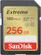 Sandisk Extreme SDXC 256GB U3 V30 UHS-I 180MB/s