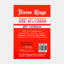 Sleeve Kings Magnum Dixit Card Sleeves 110τμχ Clear