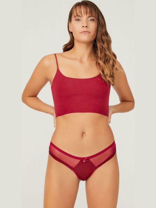 CottonHill Natalie Γυναικείο String με Δαντέλα ...