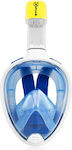 Xifias Sub Μάσκα Θαλάσσης Full Face με Αναπνευστήρα L/XL σε Μπλε χρώμα