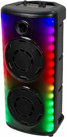 V-TAC Ηχείο Karaoke με Ενσύρματo Μικρόφωνο και Εφέ Φωτισμού 7677 Μαύρο