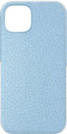 Swarovski High Umschlag Rückseite Kunststoff Hellblau (iPhone 13) 5643035