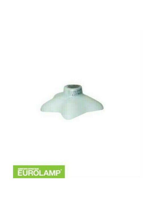 Eurolamp Decorative Lamp with Socket for Bulb E27 White