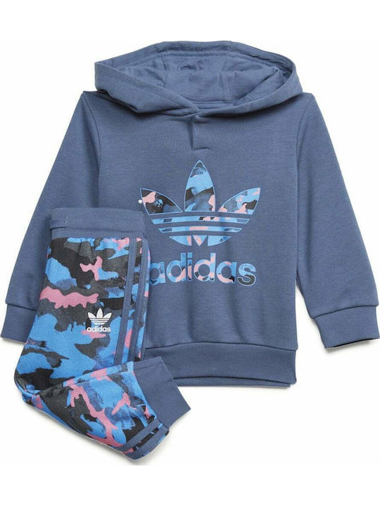 adidas Kids Sweatpants Set Blue