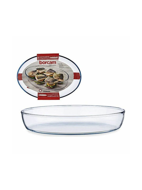 Pasabahce Glass Oval Heat-Resistant Cookware