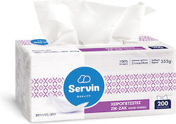 Servin Hand Towel 200 pcs SERV073