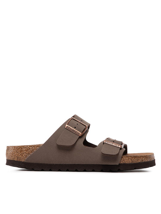 Birkenstock Arizona Leder Damen Flache Sandalen...