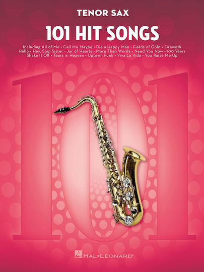Hal Leonard 101 Hit Songs Hal Leonard Publishing Corporation Metodă de Învățare pentru Instrumente de suflat
