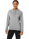 ASICS Women's Hooded Sweatshirt Gray