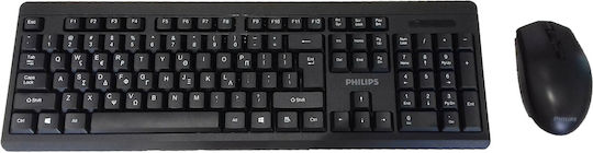 Philips SPT6324 Wireless Keyboard & Mouse Set Greek
